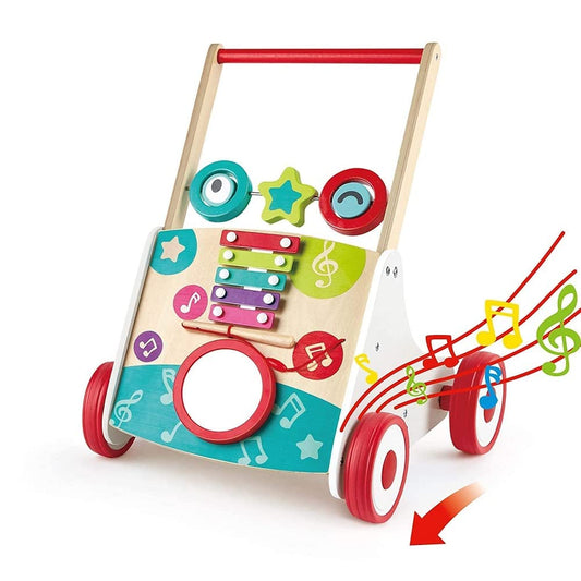 Hape Wooden Push and Pull Music Learning Walker
